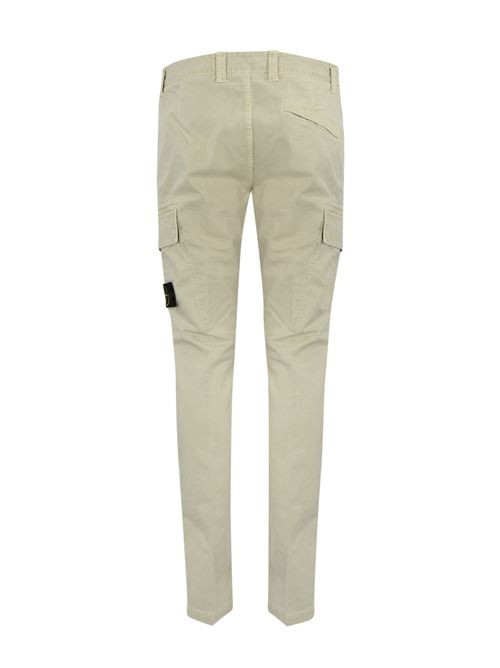 Pantalone cargo 301L1 in twill Plaster STONE ISLAND | 8115301L1V0197